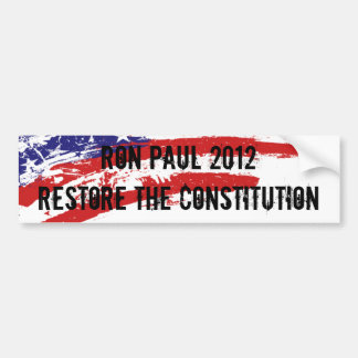 Ron Paul Bumper Sticker