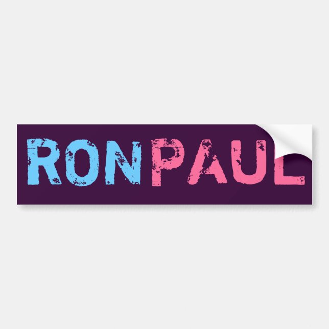 Ron Paul Bumper Sticker (Front)