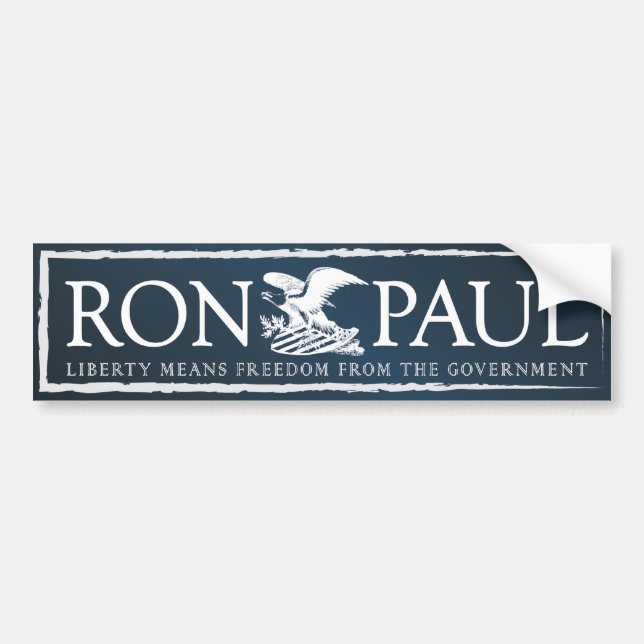 Ron Paul Bumper Sticker (Front)
