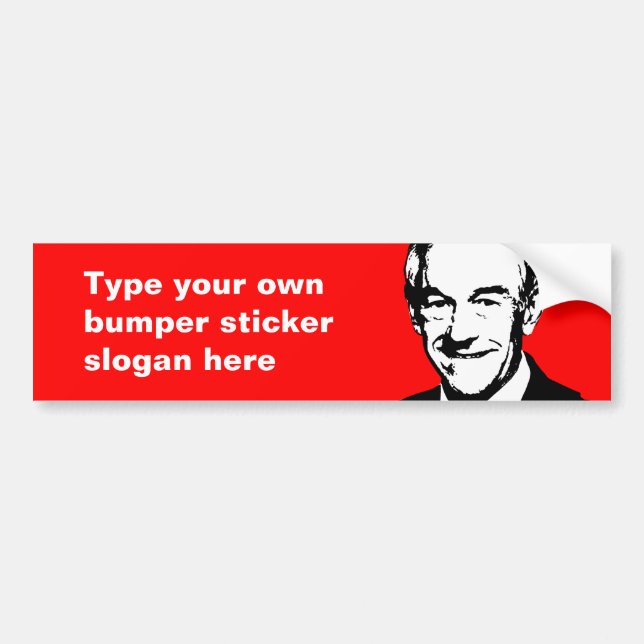 Ron Paul Bumper Sticker (Front)