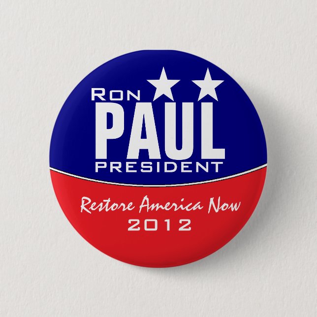 Ron Paul Button (Front)