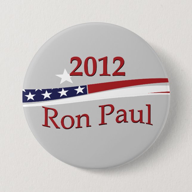 Ron Paul Button/Pin Button (Front)