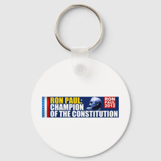 Ron Paul: Champion of the Constitution Keychain