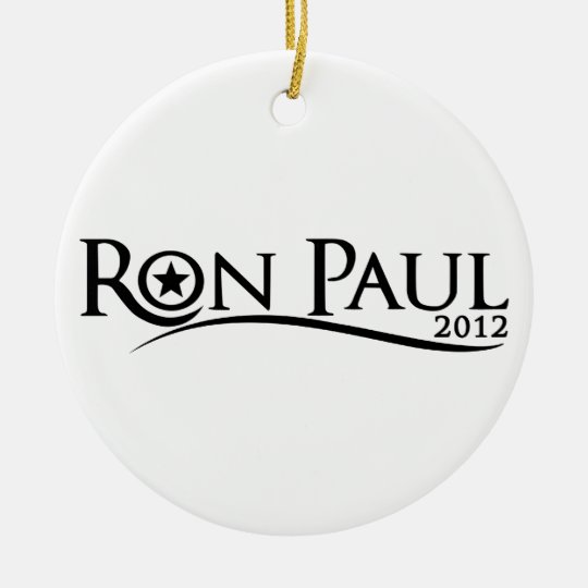 Ron Paul Curve Ornament