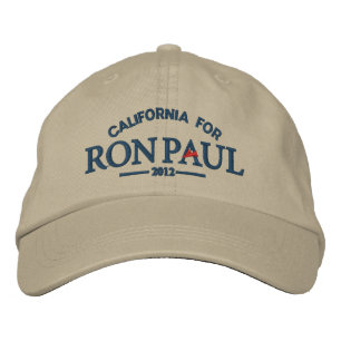 Ron Paul Customizable Embroidered Hat