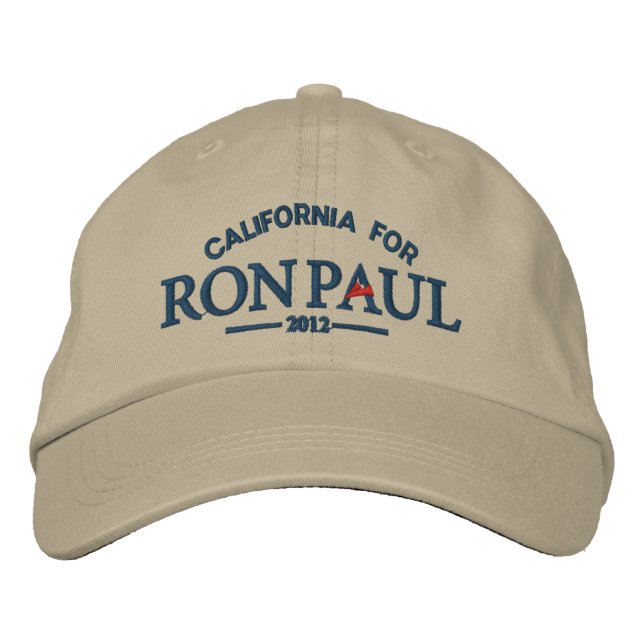 Ron Paul Customizable Embroidered Hat (Front)