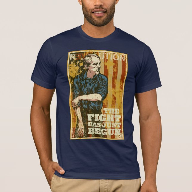 Ron Paul Fight Has Just Begun T-Shirt (Front)