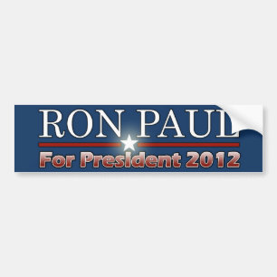 Ron Paul for President 2012 Bumper Sticker