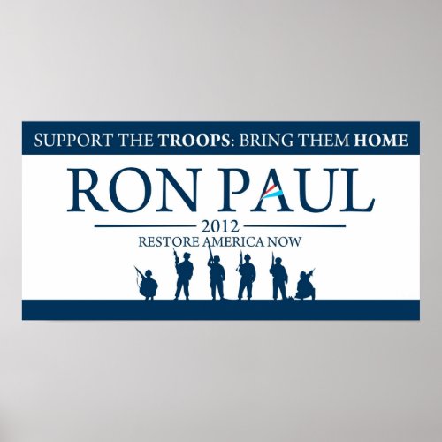 Ron Paul for President 2012 Campaign Poster