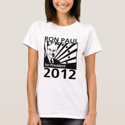 Ron Paul For President 2012 T_Shirt