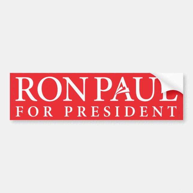 Ron Paul For President Bumper Sticker (Front)