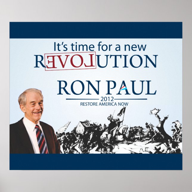 Ron Paul for President Poster (Front)