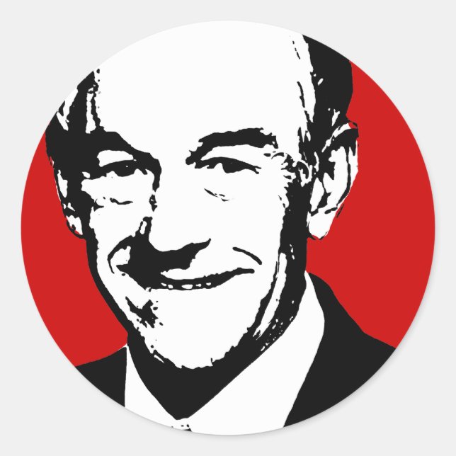 Ron Paul Gear Classic Round Sticker (Front)