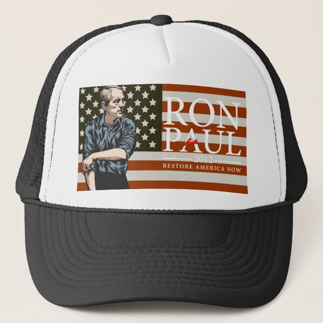 Ron Paul "Going to Work for American Freedom" Hat (Front)