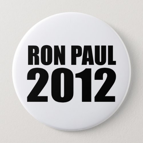 Ron Paul in 2012 Button