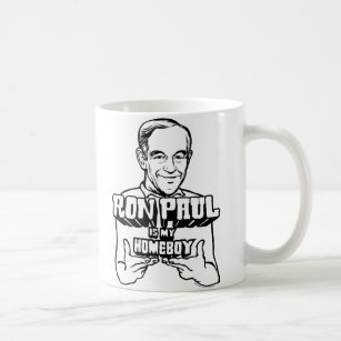 Ron Paul Is My Homeboy Mugs