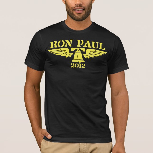 Ron Paul Liberty Yellow T-Shirt (Front)