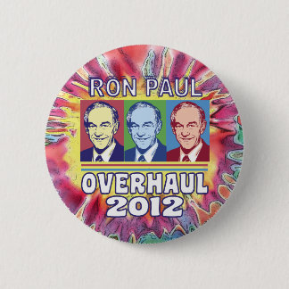 Ron Paul Overhaul 2012 Button