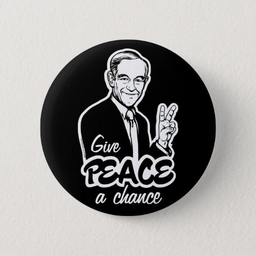 Ron Paul Peace Button