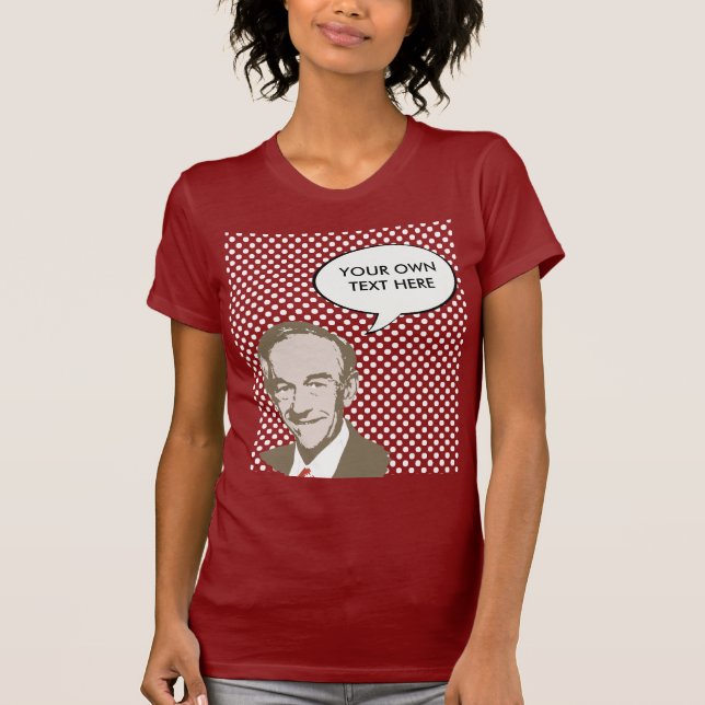 Ron Paul Pop Art T-Shirt (Front)