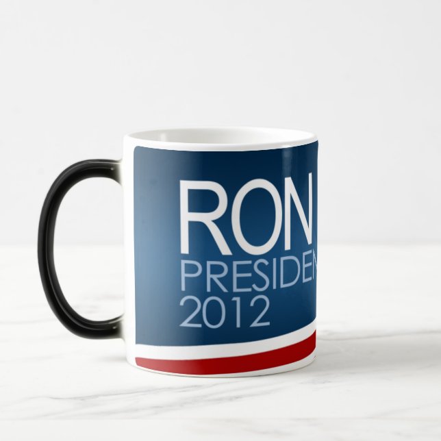 Ron Paul President 2012 Color Morph Mug (Left)