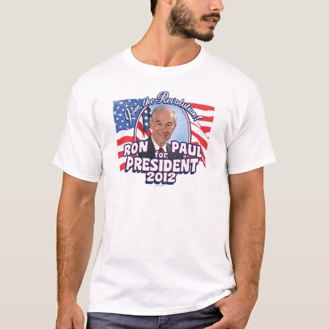 Ron Paul President 2012 T-Shirt (Front)