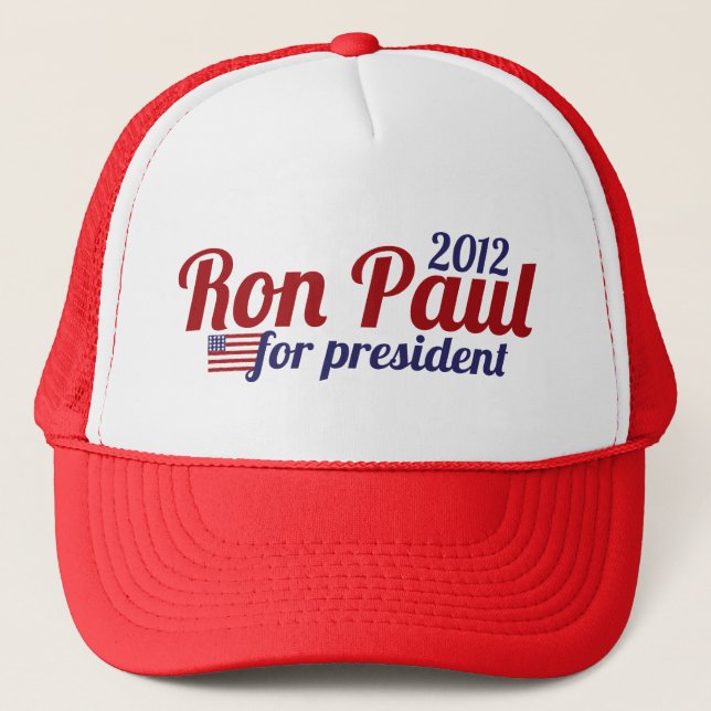 Ron Paul President 2012 Trucker Hat (Front)