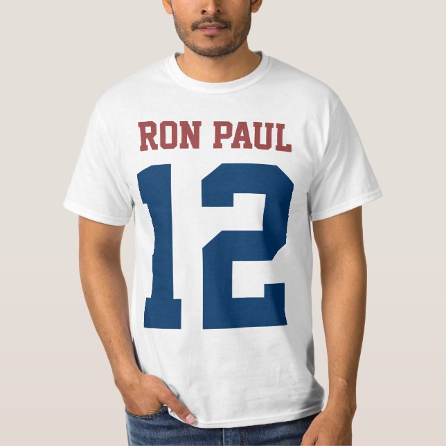 Ron Paul President in 2012 (front and back) T-Shirt (Front)