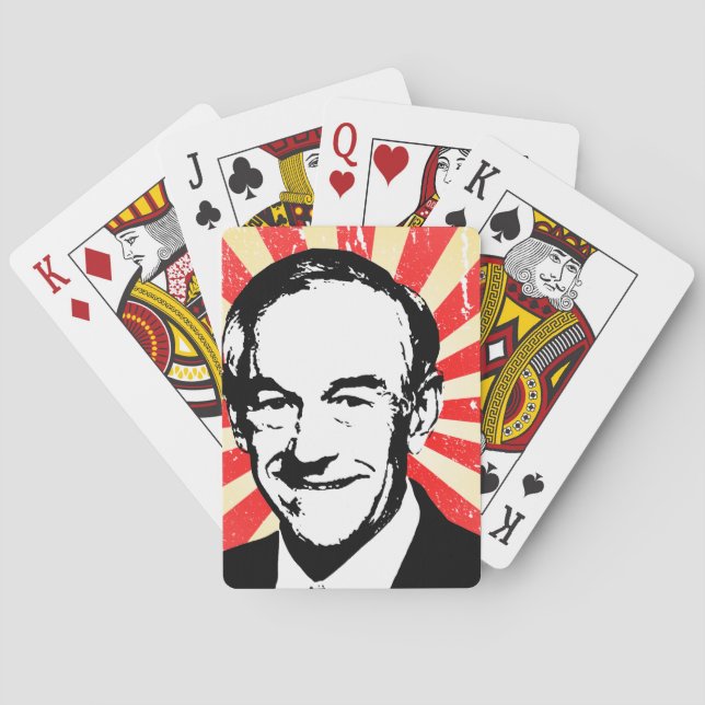 Ron Paul Propaganda Poker Cards (Back)