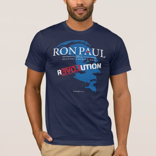 Ron Paul Revolution 2012 Shirt