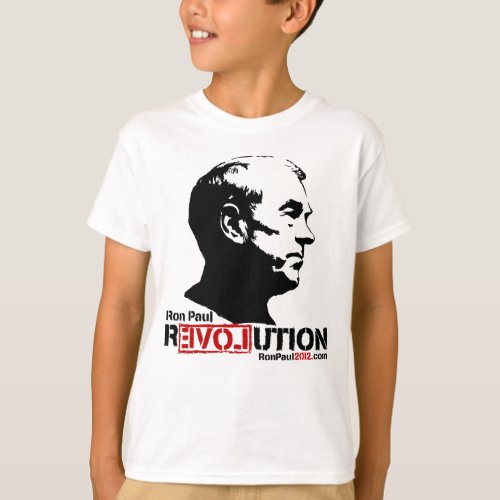 Ron Paul Revolution 2012 T_Shirt