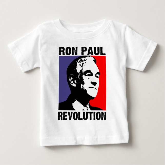 Ron Paul Revolution Baby T-Shirt (Front)