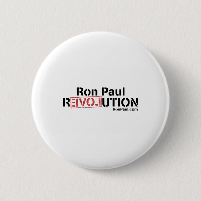 Ron Paul Revolution Button (Front)