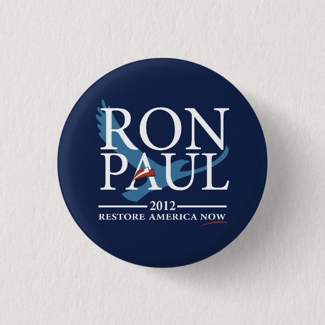 Ron Paul Revolution Button (Front)
