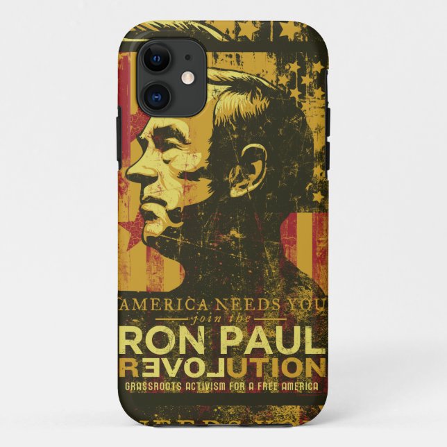 Ron Paul revolution Case-Mate Case (Back)