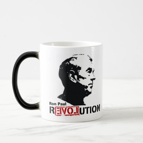 Ron Paul Revolution CoffeeTea CupMug Magic Mug