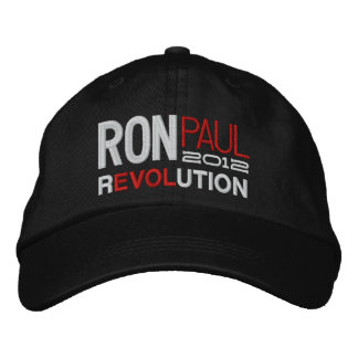 Ron Paul Revolution Embroidered Baseball Cap