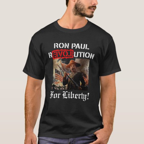 Ron Paul Revolution for Liberty T_Shirt