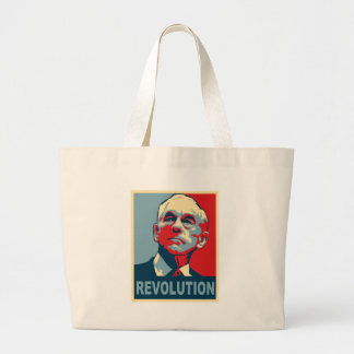 Ron Paul Revolution Large Tote Bag