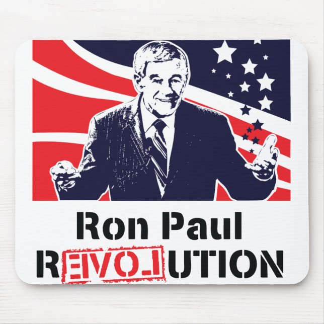 Ron Paul Revolution Mousepad (Front)