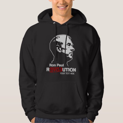 Ron Paul Revolution Personalized Hoodie