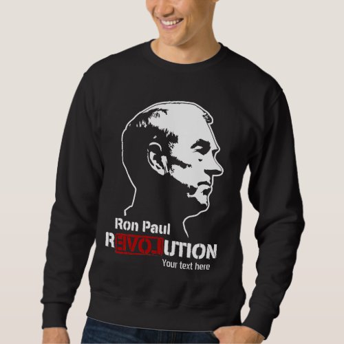 Ron Paul Revolution Personalized Hoodie