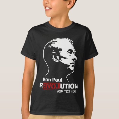 Ron Paul Revolution Personalized Hoodie T_Shirt