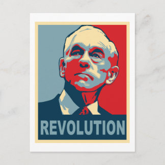 Ron Paul Revolution Postcard