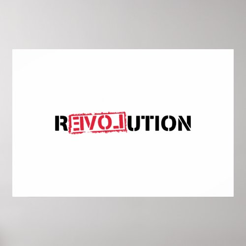 Ron Paul Revolution poster