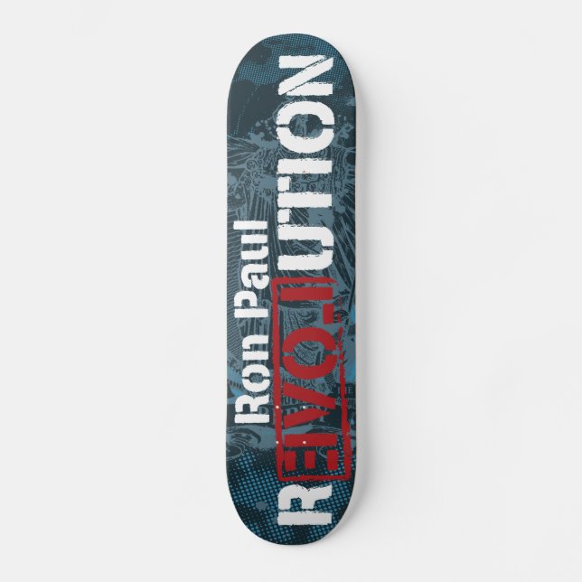 Ron Paul Revolution Skateboard Deck (Front)
