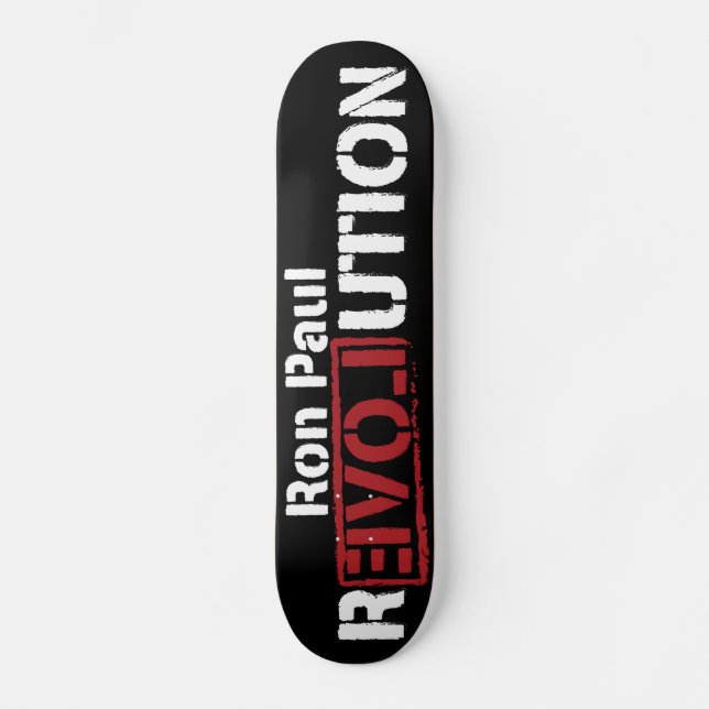 Ron Paul Revolution Skateboard Deck (Front)