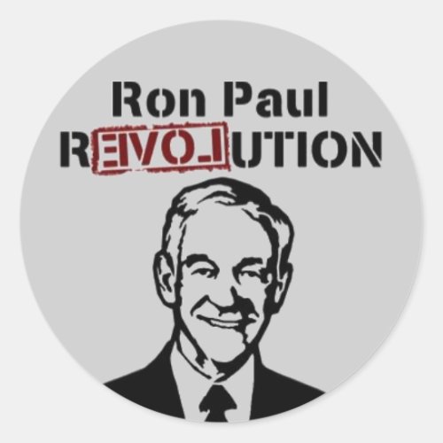 Ron Paul Revolution stickers