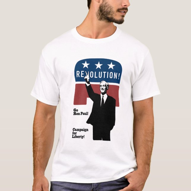 Ron Paul Revolution! T-Shirt (Front)