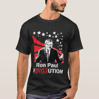 Ron Paul Revolution T-shirt Black